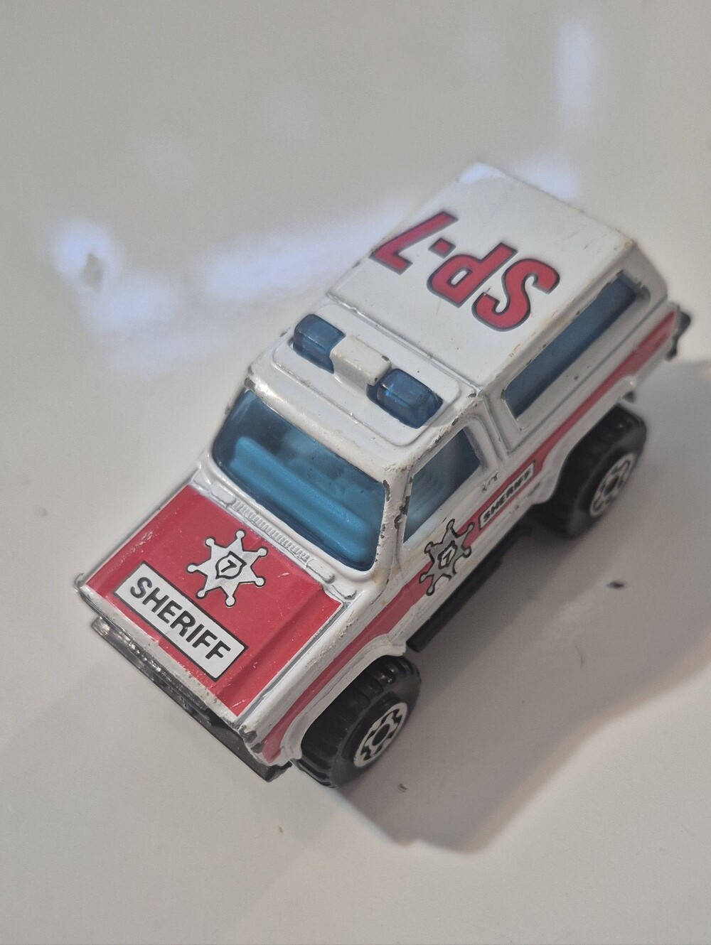 1983 Chevy Blazer Sheriff Sp-7 Vintage Matchbox Car